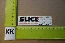 Alter Aufkleber Auto Motorrad Rad Reifen Felgen Stoßdämpfer Bremse SLICK50 (KA)