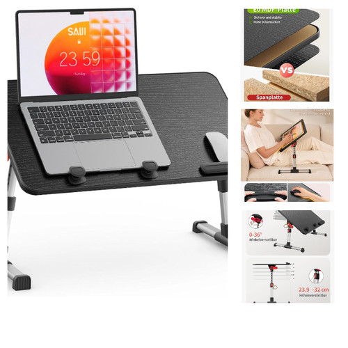 Laptoptisch schwarz - laptoptisch,