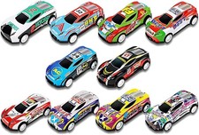 Aufziehauto, 10 Stück Mini