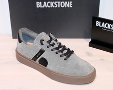 BLACKSTONE Leder Schnürer Retro Sneaker Wildleder EG555 Gun Metal - Neu !