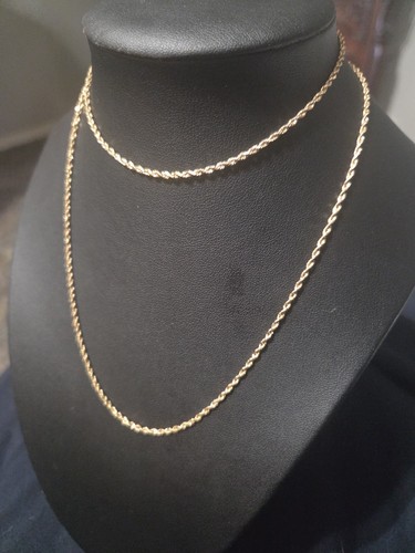 Vintage 10kt gold - 10kt, 1mm