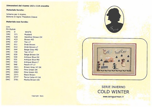 Sara guermani cold - sara, winter