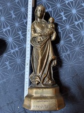 Madonna mit Kind Bronze 27 Cm