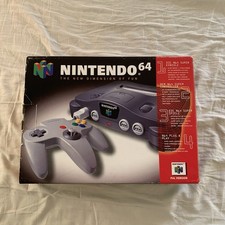 Nintendo 64 Konsole mit Verpackung N64 Ovp