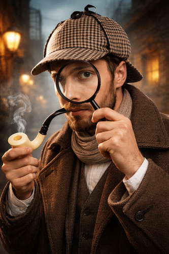 Sherlock holmes detektiv set - holmes,