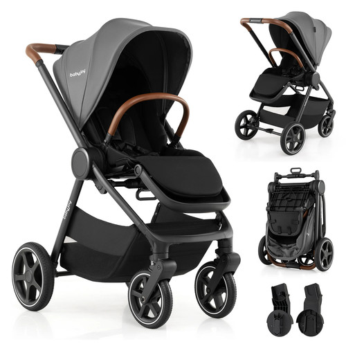 Faltbarer kinderwagen mit - faltbarer,