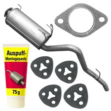 Edex Endtopf Auspuff für Isuzu D-Max 2 II Pickup 2.5 (06/2012-12/2018)