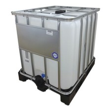 1000 Liter Tank IBC Gefahrgutcontainer natur PE-Palette NEU UN-Zulassung