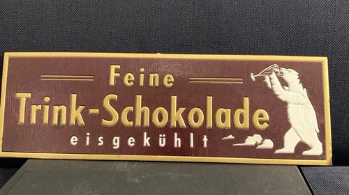 Vintage werbeschild feine - werbeschild, „feine