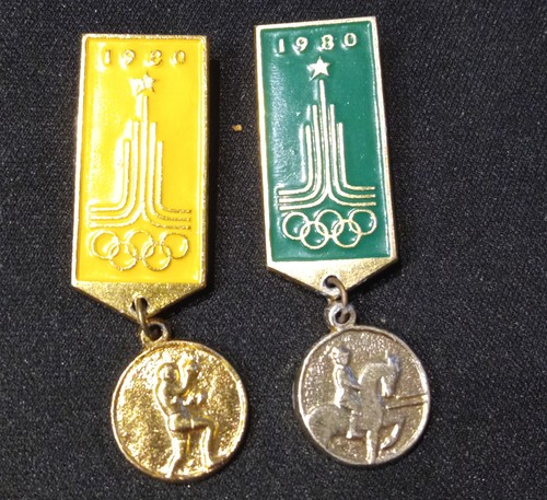 Ansteck pins olympia 1980 - olympia,