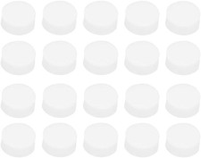 Weiße Perlmutt-Punkte, 6 mm