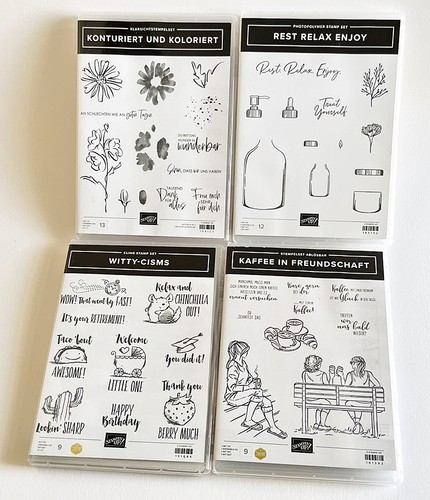 Stampin stempelset 4er - up,