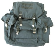 Rucksack imit dunkeloliv - rucksack,, imit.