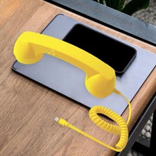 Retro-Telefon mit Kabel