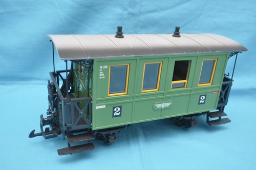 Lgb 3010 grüner reisezugwagen - 3010,