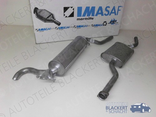 Imasaf auspuffset mitteltopf - imasaf, +