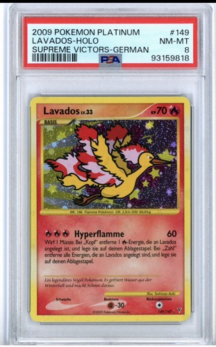 Pokemon karte lavados - 1x,