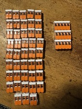 43 Stück Dosenklemme 2 Fach Hebelklemmen Steckverbinder Verbindungsklemme Klemme