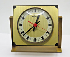 26647/ Vintage Peweta Tischuhr