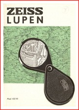 Lupen - Prospekt der Firma