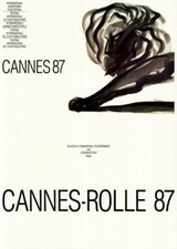 Cannes-Rolle 87 - Die Werbefilm-Rolle ORIGINAL A1 Kinoplakat gerollt / FESTIVAL