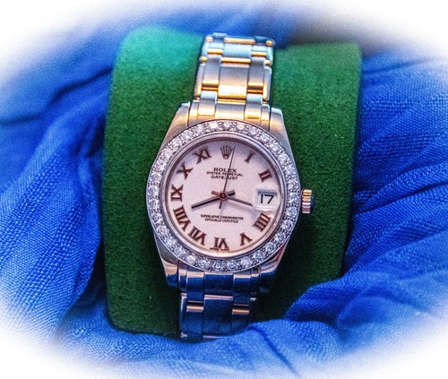 Rolex lady datejust 34mm - 34mm, 18k