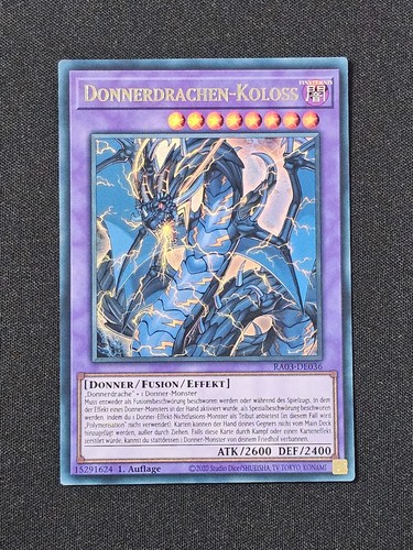 Donnerdrachen koloss - yu-gi-oh, donnerdrachen-koloss