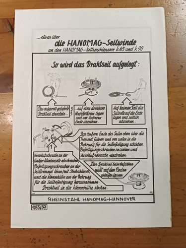 Original prospekt hanomag - original,