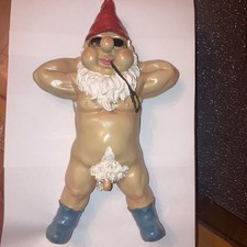 FKK Gartenzwerge  Sonnenanbeter 27 cm Zwerg Erotik