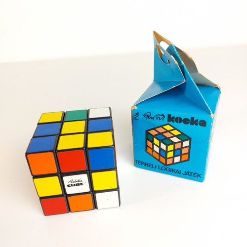 Original vintage rubik cube - rubik's,