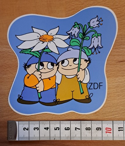 Alter aufkleber sticker zdf - alter,