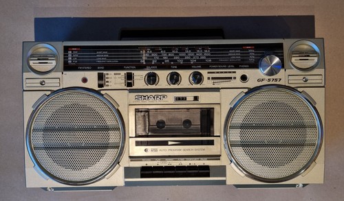 Sharp 5757 stereo radio - stereo,