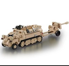 WW2 Sd.Kfz. 251 A  mit Pak 40