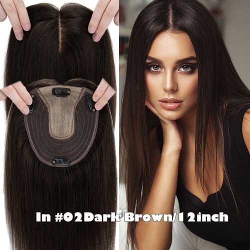Damen echthaar topper toupee - damen,