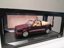 1 : 18  VW Golf 1 Cabriolet 1992 Classic   rot / red metallic  Norev  limited