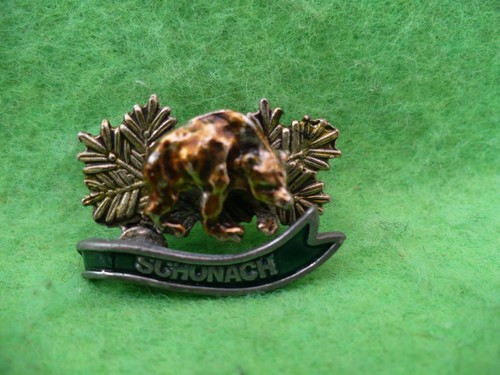Schonach braunbär brosche - braunbär,