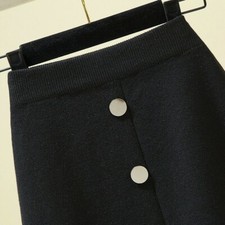 Damen Fishtail Rock Strickmesh