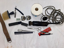 Friseur Nachlass Haarschneider Rasiermesser Pinsel Scheere