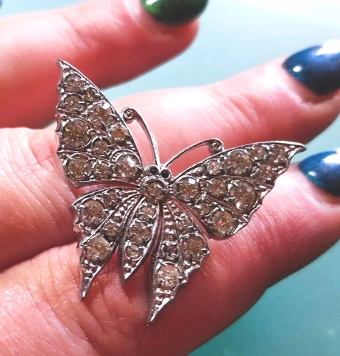 Art deco schmetterling brosche - schmetterling,