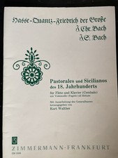 Pastorales und Sicilianos des 18. Jahrhunderts, Flöte und Klavier