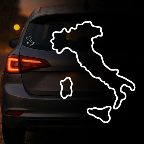 Auto aufkleber italien itlalia - auto,