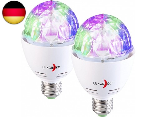 Lunartec disco lampe - lampe:, 2er-set