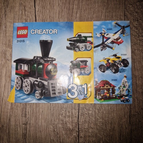 Lego creator bauanleitung - lego,