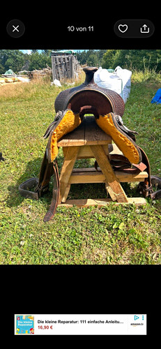 Westernsattel sattel aus leder - sattel,