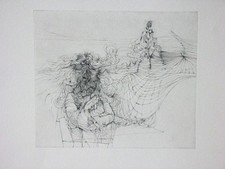 Hans Bellmer, Original Kupferstich 1969, Erscheinung, Propyläen Verlag