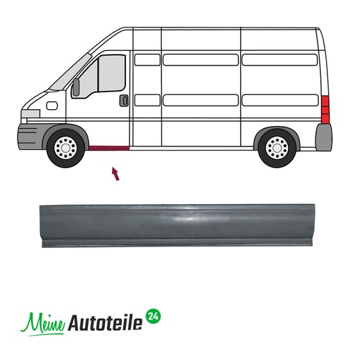 Reparaturblech schweller vorne - reparaturblech,