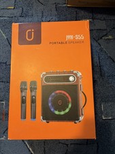 JYX S55 in Braun Karaoke Anlage mit 2 Mikros und Fernbedienung Neuwertig !!!