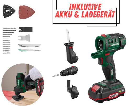 Parkside akku kombigerät - 20, akku-kombigerät