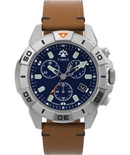 Timex ridge chrono braun - chrono,