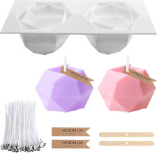 Silikonform Kerzen Gießen,Antihaft Bubble Candle Silikonform,Diy Kerzenform Sili